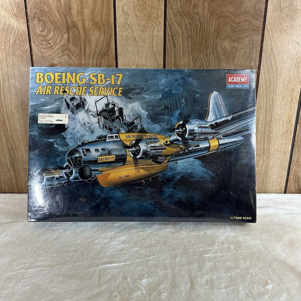Academy 2165‎ 1/72 Boeing SB-17 Air Rescue Service Model Kit Air Force SEALED